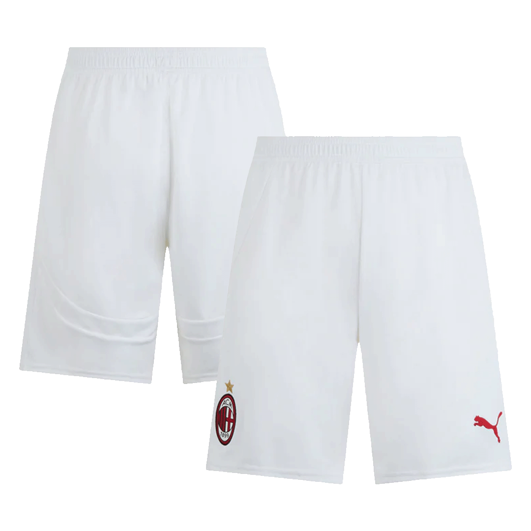 AC Milan Soccer Shorts Custom Home - bestsoccerstore