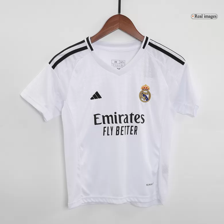 Kids Real Madrid Custom Home Full Soccer Kits
2024/25 - bestsoccerstore