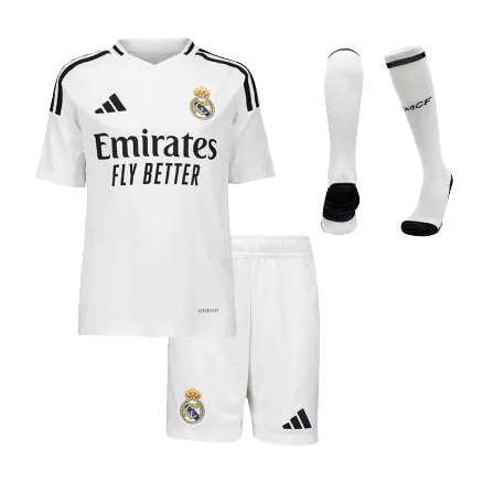 Kids Real Madrid Custom Home Full Soccer Kits
2024/25 - bestsoccerstore