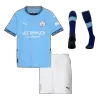 Kids Manchester City Custom Home Full Soccer Kits
2024/25 - bestsoccerstore