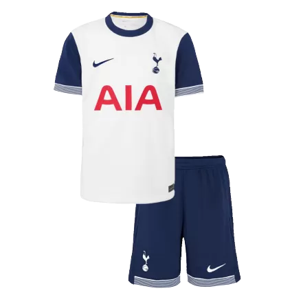 Kids Tottenham Hotspur Custom Home Soccer Kits 2024/25 - bestsoccerstore