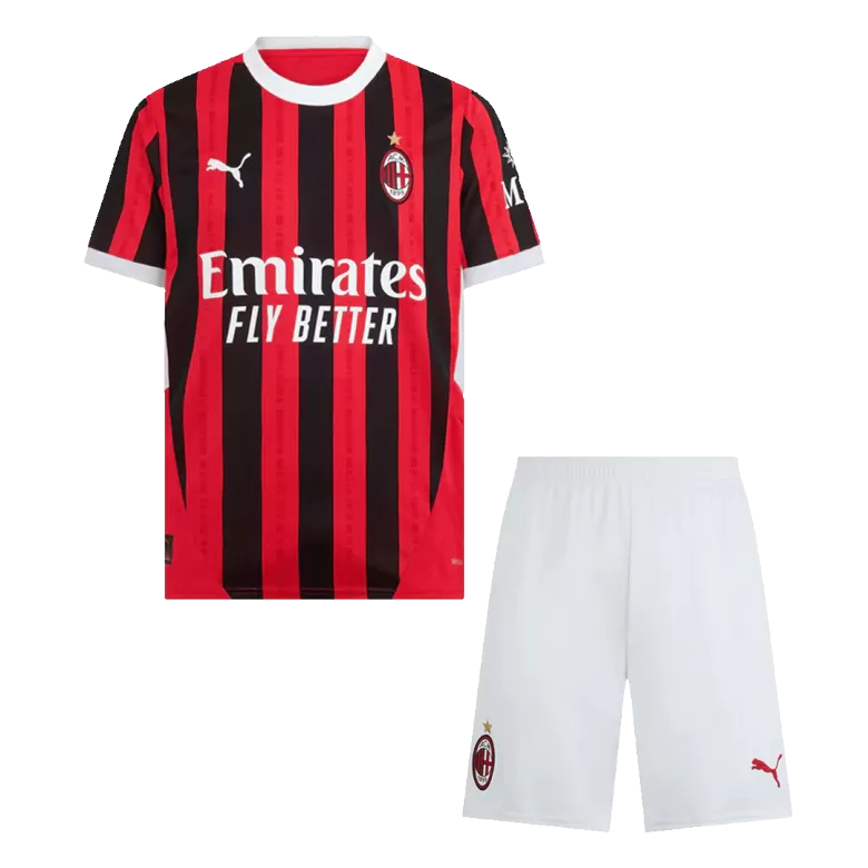 AC Milan Home Soccer Uniform Kits 2024/25 - bestsoccerstore