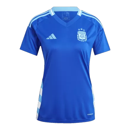 Argentina Soccer Jersey Away Women's Custom Shirt 2024 - bestsoccerstore