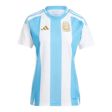 Argentina Soccer Jersey Home Women's Custom Shirt 2024 - bestsoccerstore