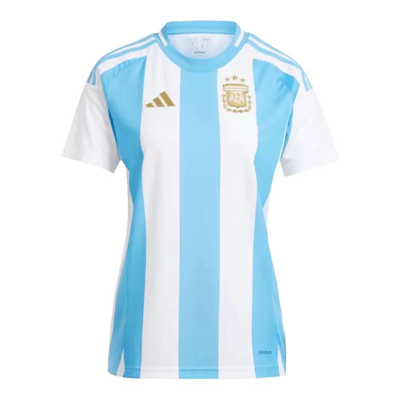 Argentina Soccer Jersey Home Women's Custom Shirt 2024 - bestsoccerstore