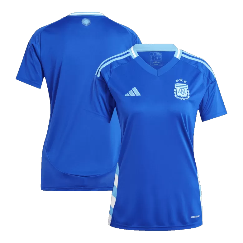 Argentina Soccer Jersey Away Women's Custom Shirt 2024 - bestsoccerstore