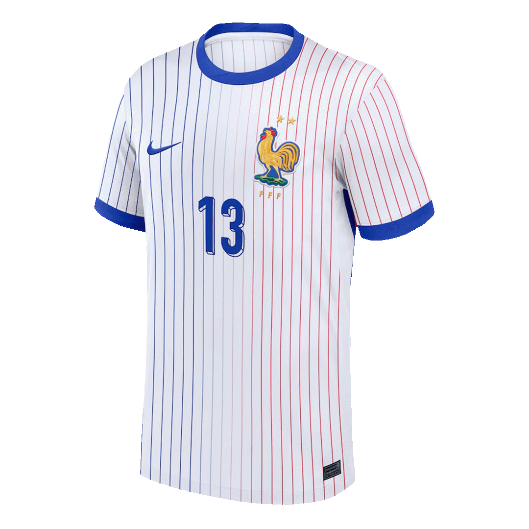 KANTE #13 France Away Soccer Jersey Euro - bestsoccerstore
