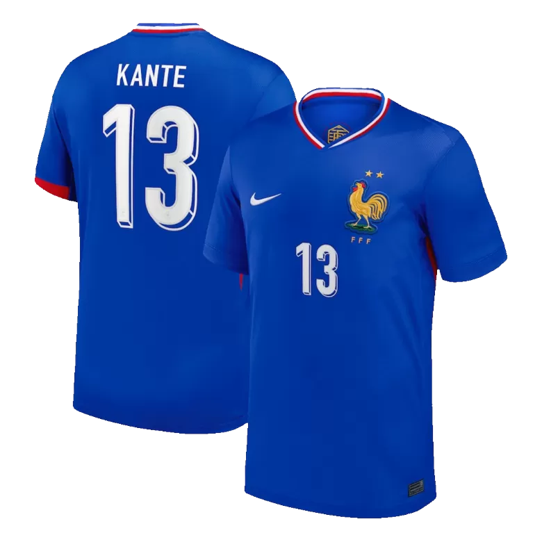 KANTE #13 France Home Soccer Jersey Euro 2024 - bestsoccerstore