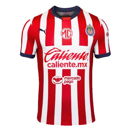 Chivas Soccer Jersey Home Custom Shirt 2024/25 -Plus Size - bestsoccerstore