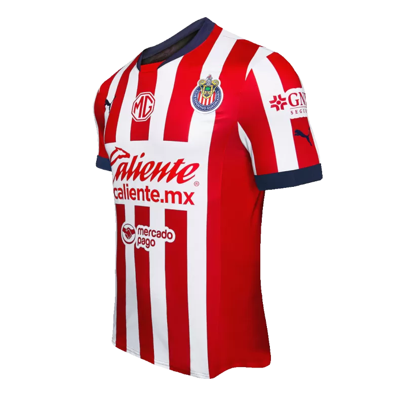 Chivas Soccer Jersey Home Custom Shirt 2024/25 -Plus Size - bestsoccerstore