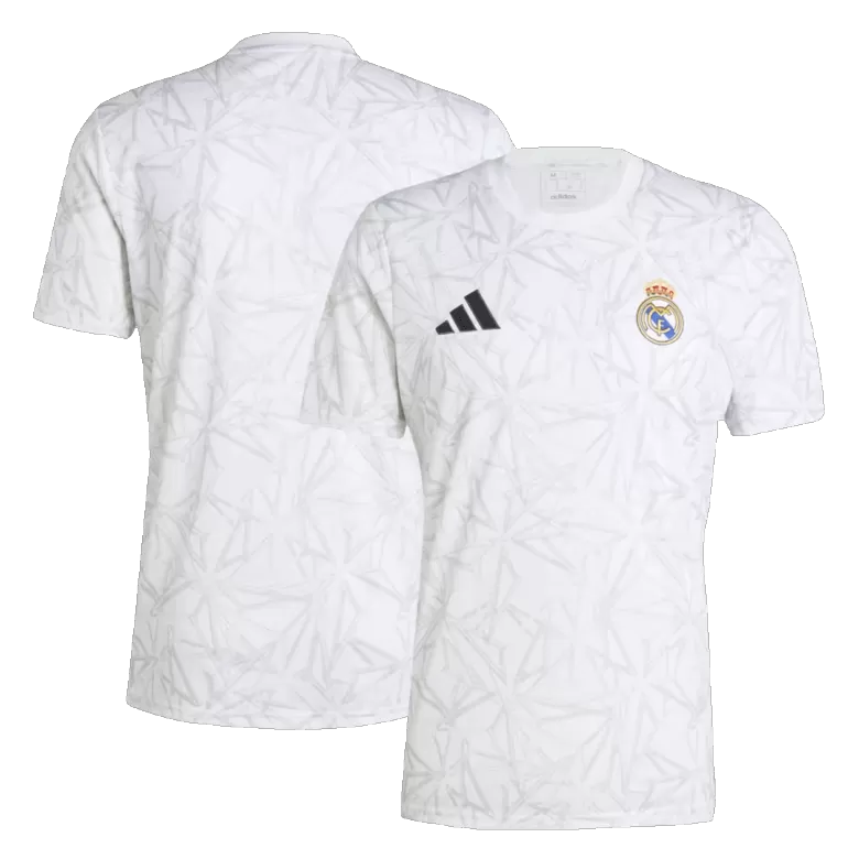 Real Madrid Soccer Jersey Pre-Match Shirt 2024/25 - bestsoccerstore