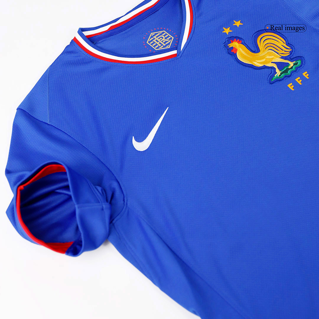 France Soccer Jersey Home Custom Shirt - bestsoccerstore