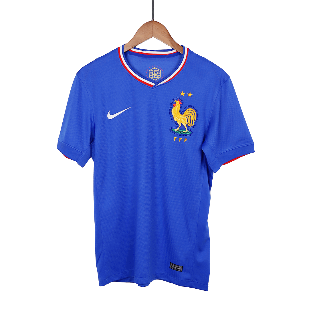 France Soccer Jersey Home Custom Shirt - bestsoccerstore
