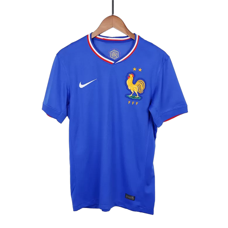 France Soccer Jersey Home Custom Shirt 2024 - bestsoccerstore