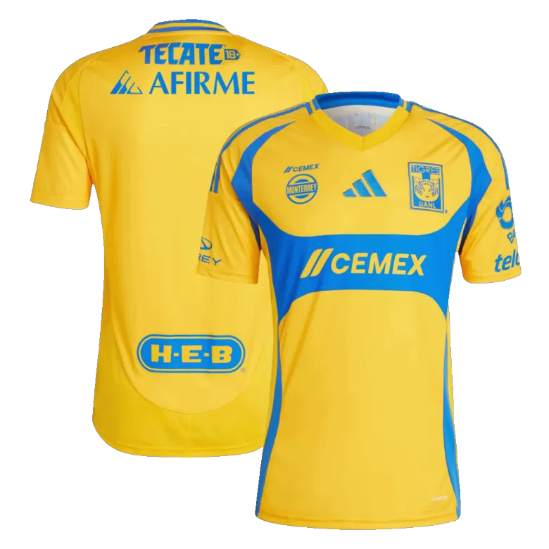 Tigres UANL Soccer Jersey Home Shirt 2024/25 - bestsoccerstore