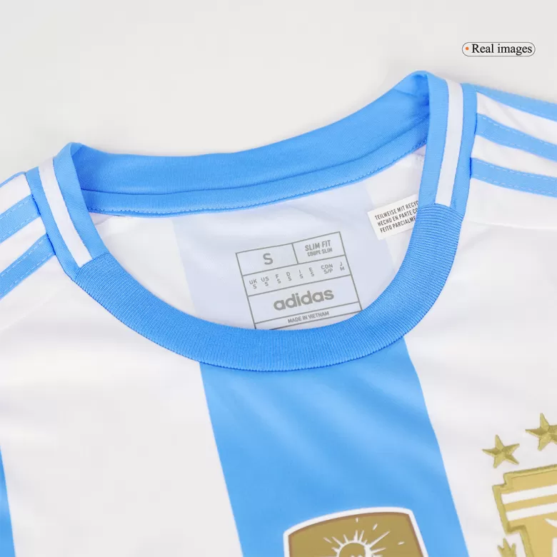 Argentina Soccer Jersey Home Custom Shirt 2024 - bestsoccerstore