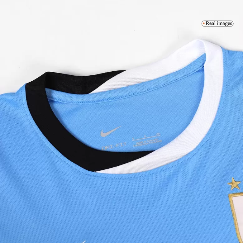 Uruguay Soccer Jersey Home Custom Shirt 2024 - bestsoccerstore