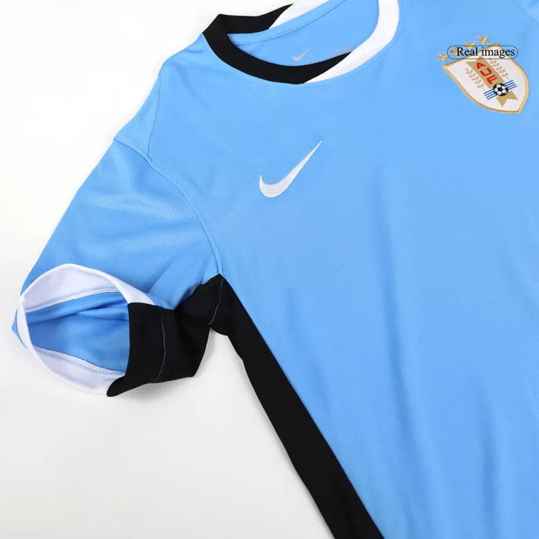 Uruguay Soccer Jersey Home Custom Shirt 2024 - bestsoccerstore