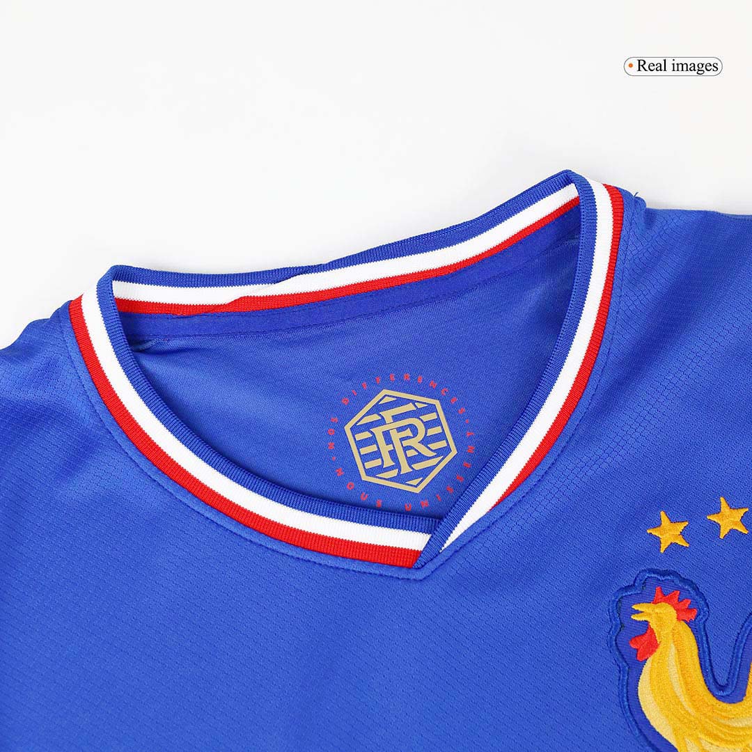 France Soccer Jersey Home Custom Shirt - bestsoccerstore