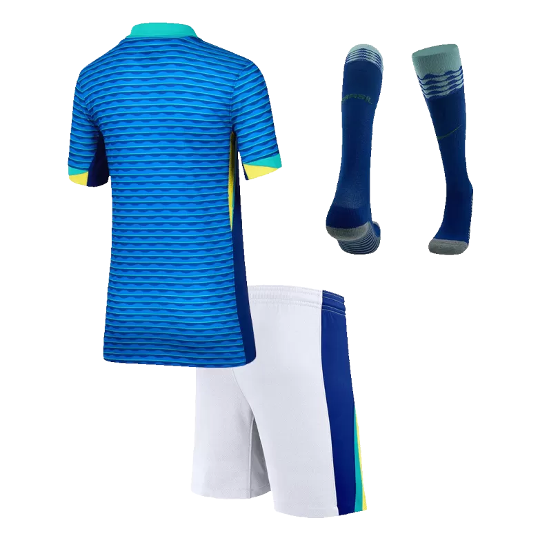 Kids Brazil Custom Away Full Soccer Kits
2024 - bestsoccerstore