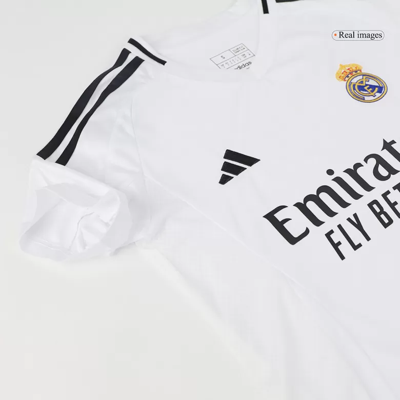 Real Madrid Soccer Jersey Home Women's Custom Shirt 2024/25 - bestsoccerstore