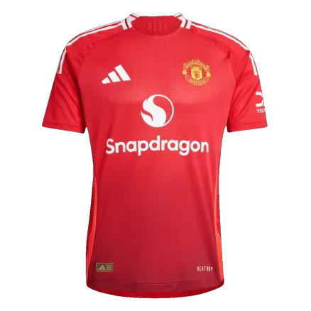 Authentic Soccer Jersey Manchester United Home Shirt 2024/25 - bestsoccerstore