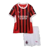 Kids AC Milan Home Soccer Kits 2024/25 - bestsoccerstore