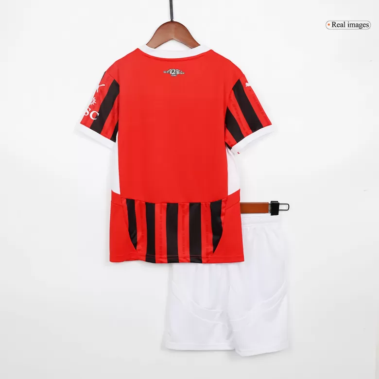 Kids AC Milan Custom Home Soccer Kits 2024/25 - bestsoccerstore