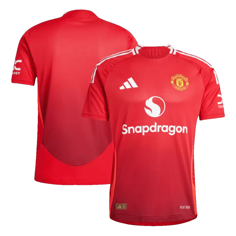 Authentic Soccer Jersey Manchester United Home Shirt 2024/25 - bestsoccerstore