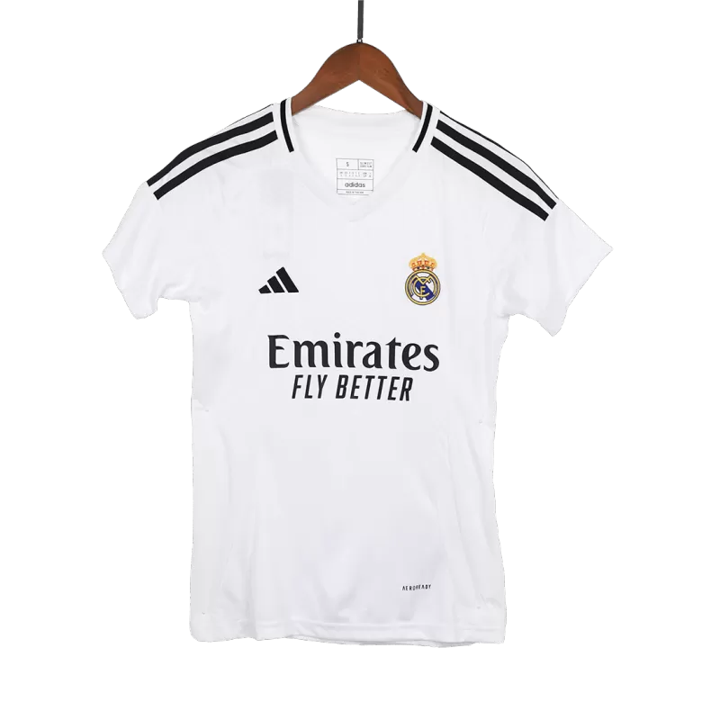 Real Madrid Soccer Jersey Home Women's Custom Shirt 2024/25 - bestsoccerstore