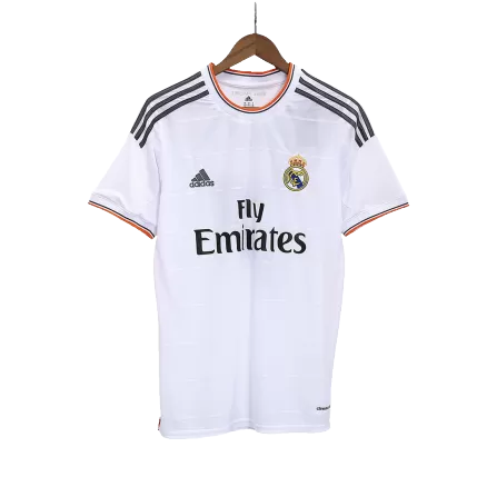 Real Madrid Jersey Custom Home Soccer Retro Jersey 2013/14 - bestsoccerstore