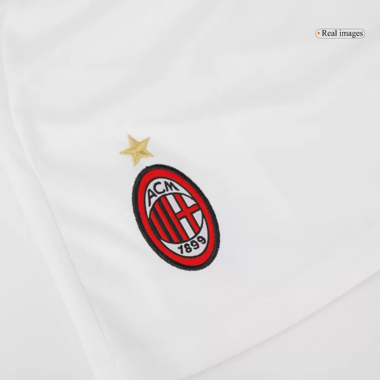 AC Milan Soccer Shorts Custom Home 2024/25 - bestsoccerstore