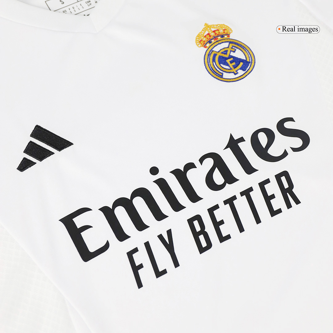 Real Madrid Soccer Jersey Home Women's Custom Shirt - bestsoccerstore