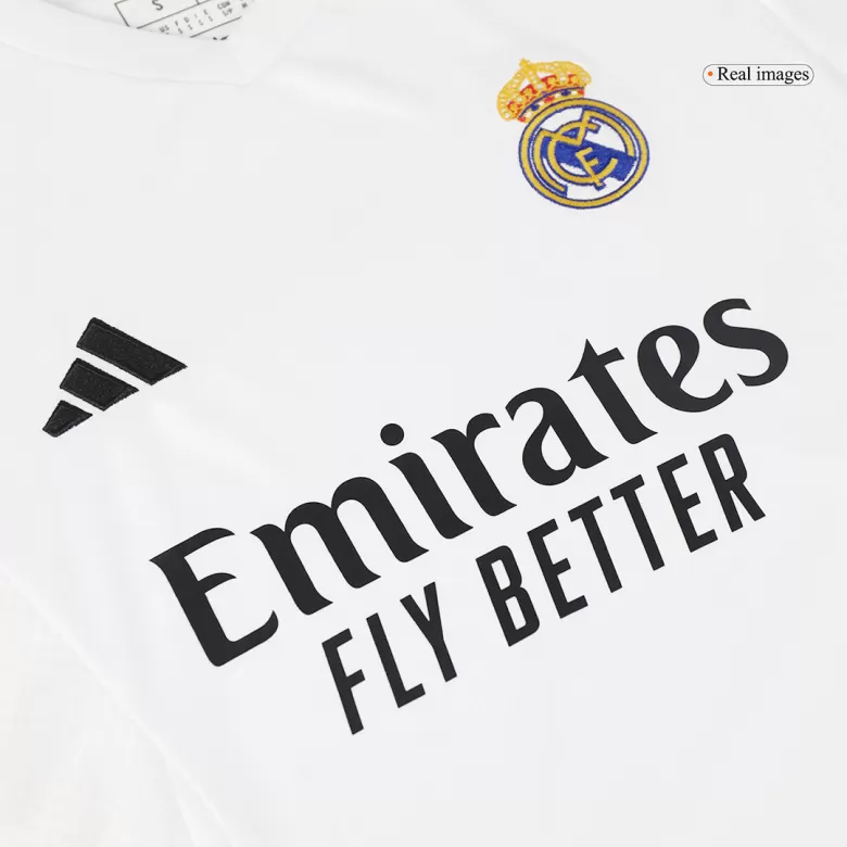 Real Madrid Soccer Jersey Home Women's Custom Shirt 2024/25 - bestsoccerstore