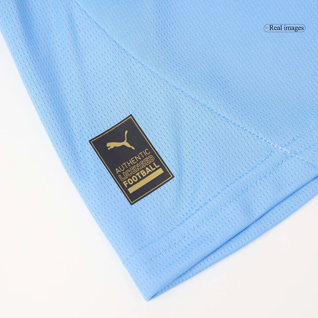 Kids Manchester City Home Custom Soccer Kits - bestsoccerstore