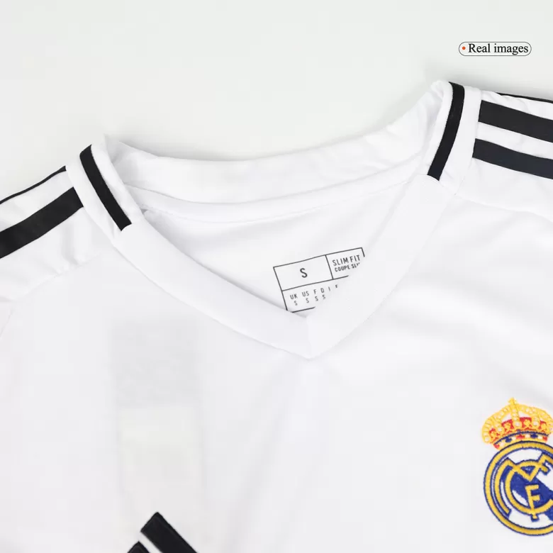 Real Madrid Soccer Jersey Home Women's Custom Shirt 2024/25 - bestsoccerstore