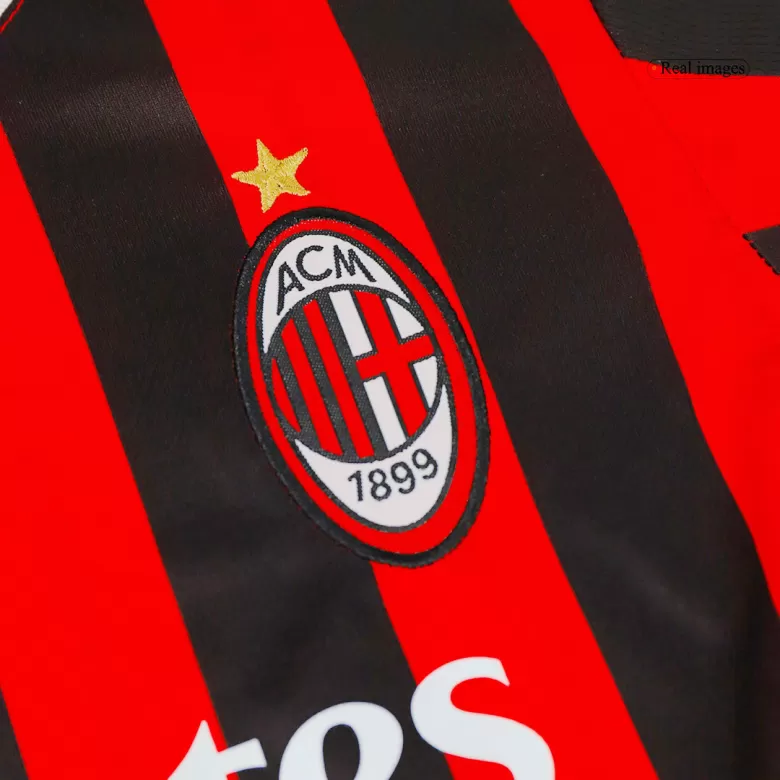 Kids AC Milan Home Soccer Kits 2024/25 - bestsoccerstore