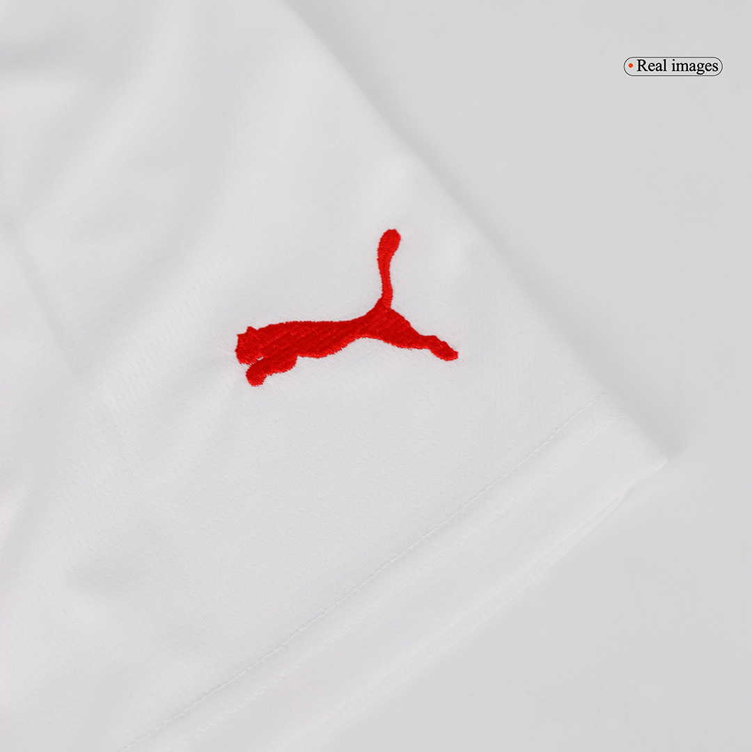 AC Milan Soccer Shorts Custom Home - bestsoccerstore