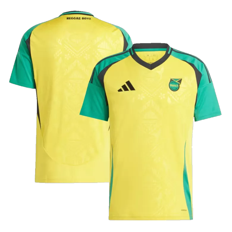 Jamaica Soccer Jersey Home Custom Shirt 2024 - bestsoccerstore