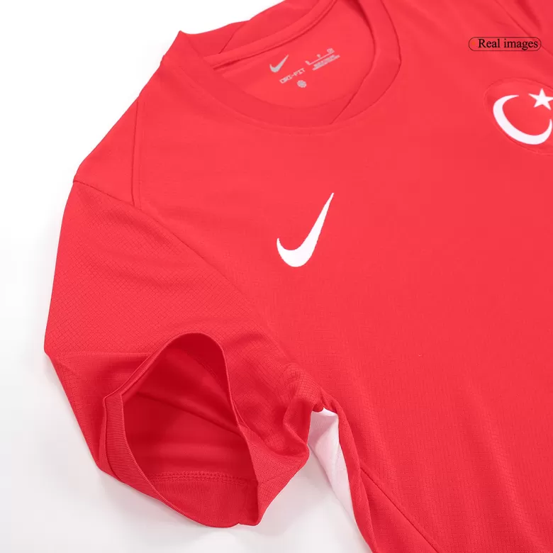 Turkey Soccer Jersey Away Custom Shirt 2024 - bestsoccerstore