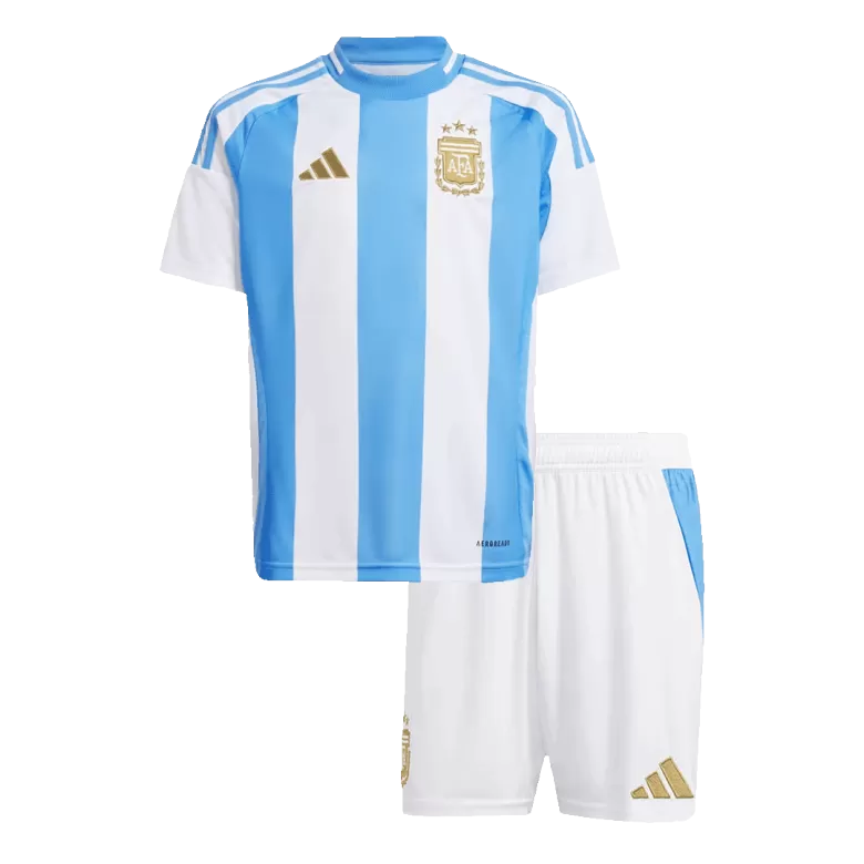 Kids Argentina Custom Home Soccer Kits 2024 - bestsoccerstore