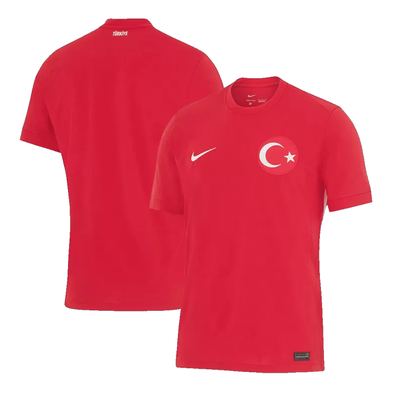 Turkey Soccer Jersey Away Custom Shirt 2024 - bestsoccerstore