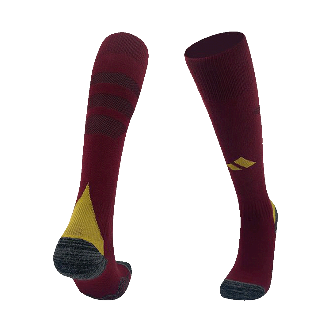 Belgium Home Soccer Socks - bestsoccerstore