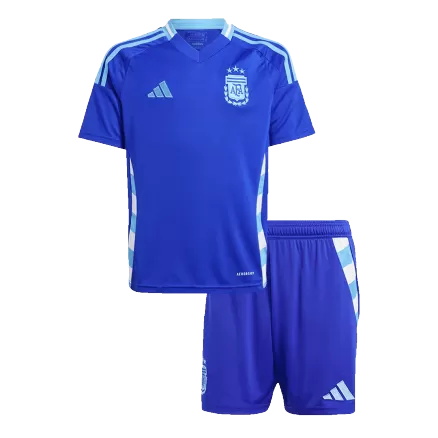 Kids Argentina Custom Away Soccer Kits 2024 - bestsoccerstore