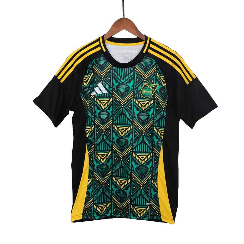 Jamaica Soccer Jersey Away Custom Shirt 2024 - bestsoccerstore