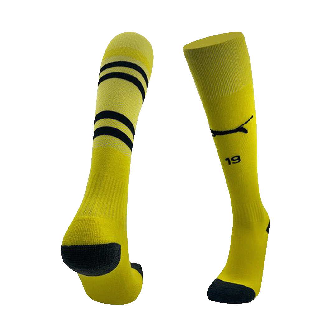 Men's Borussia Dortmund Jersey Soccer Home Socks - bestsoccerstore