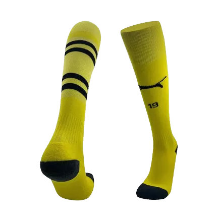 Men's Borussia Dortmund Jersey Soccer Home Socks 2024/25 - bestsoccerstore