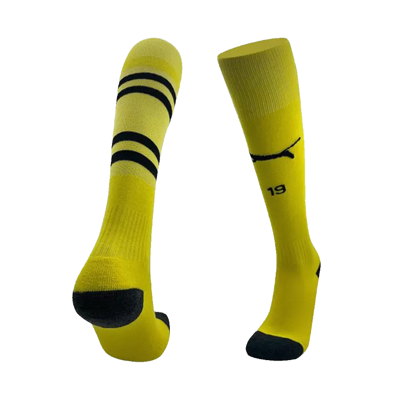 Kid's Borussia Dortmund Soccer Home Socks 2024/25 - bestsoccerstore