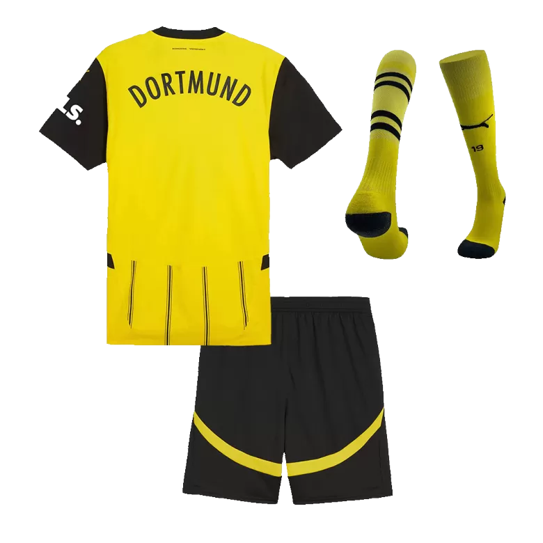 Kids Borussia Dortmund Custom Home Full Soccer Kits
2024/25 - bestsoccerstore