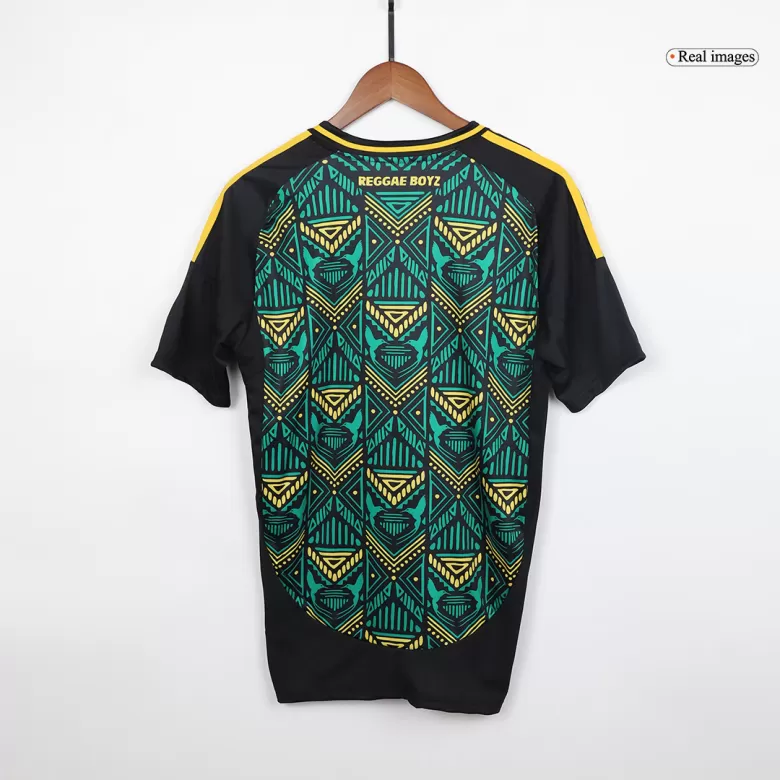 Jamaica Soccer Jersey Away Custom Shirt 2024 - bestsoccerstore